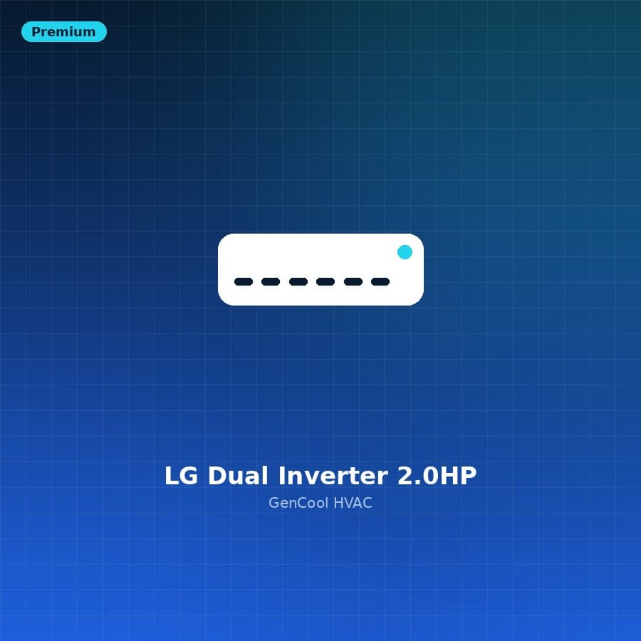 Dual Inverter Split-Type AC — 2.0 HP