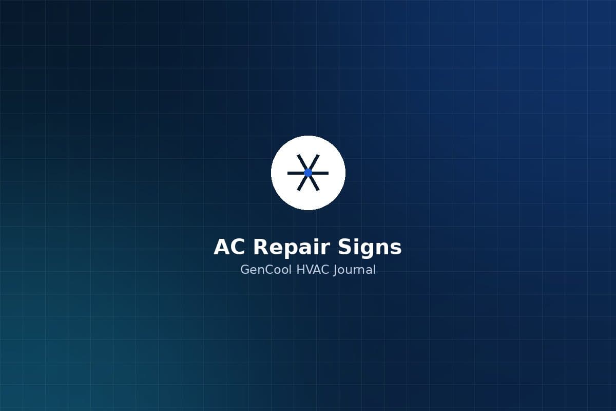 7 Signs Your AC Needs Repair Before It Fails Completely
